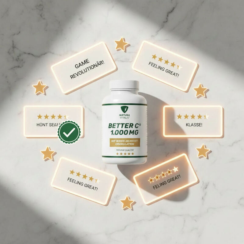 Better C® Vitamin C Presslinge - Natura Vitalis Produkt